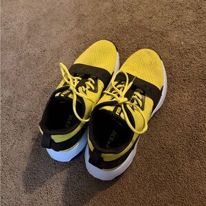 RBX Yellow and Black Athletic Shoes